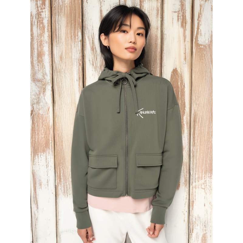 Sweat Bio Ample Capuche l'Hippocampe
