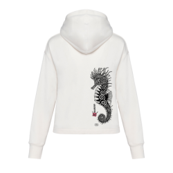 Sweat Bio Ample Capuche l'Hippocampe