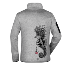 Veste en Polaire tricoté L'Hippocampe Tatoo