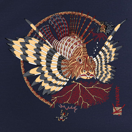 Scorpion Fish Ladies T-shirt
