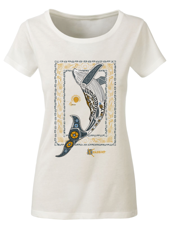 Whale Organic Ladies T-shirt