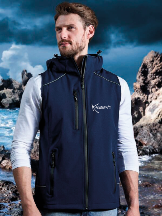 Ray hooded softshell Vest
