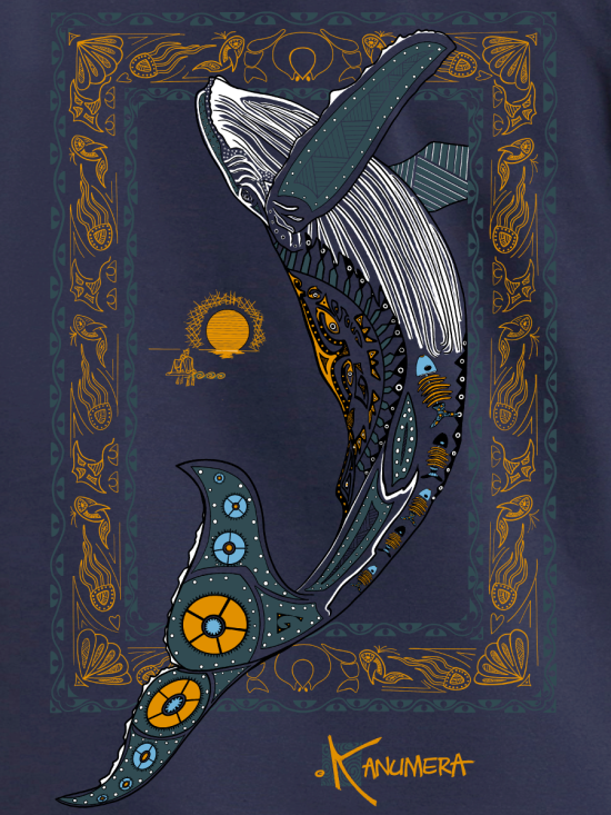 Whale Adult T-shirt