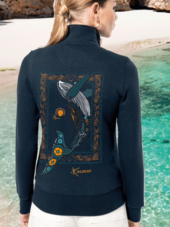 Veste Molleton Femme Origine La Baleine