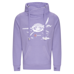 Turtles Cross Neck Hoodie