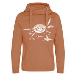 Turtles Cross Neck Hoodie