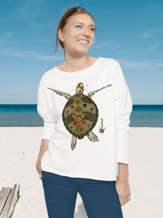 Sweat  Loose Femme Origine La Tortue