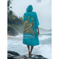 Manta Rays Microfibre Poncho (Big Size)