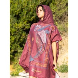 Whale Microfibre Poncho (Middle Size)