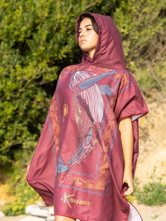 Poncho Microfibre Moyen Modèle Origine La Baleine