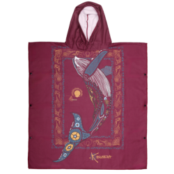 Whale Microfibre Poncho (Middle Size)