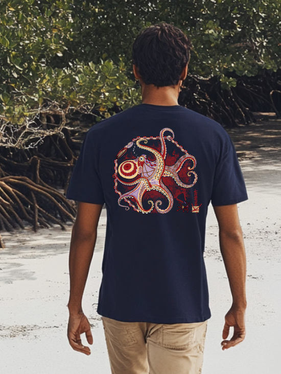 T-shirt Origine La Pieuvre