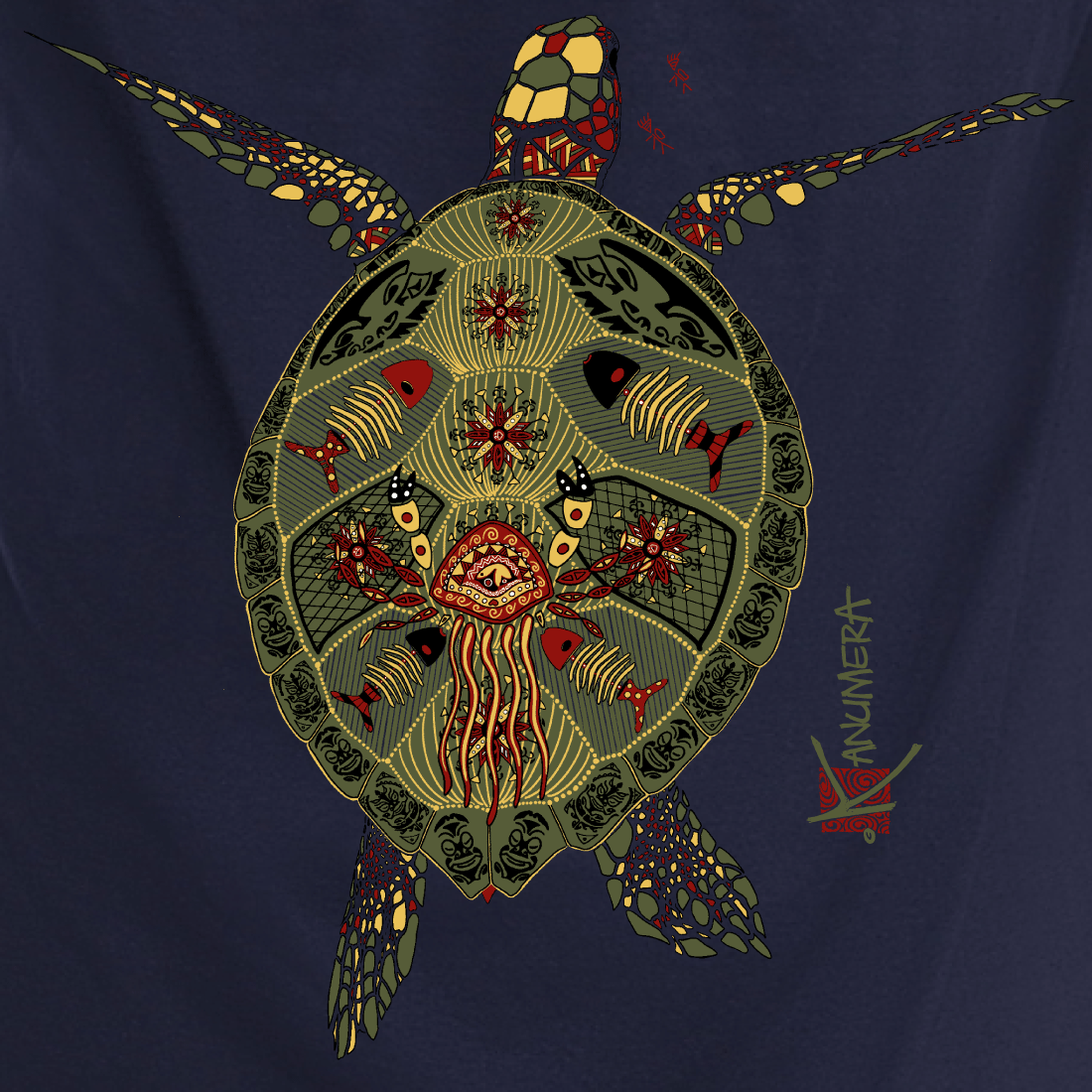 T-shirt Origine La Tortue