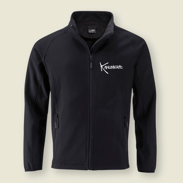 Veste zippée Homme Softshell Les Manchots Tatoos