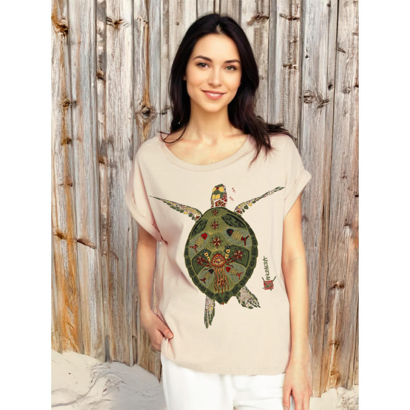 T-shirt Bio Ample La Tortue