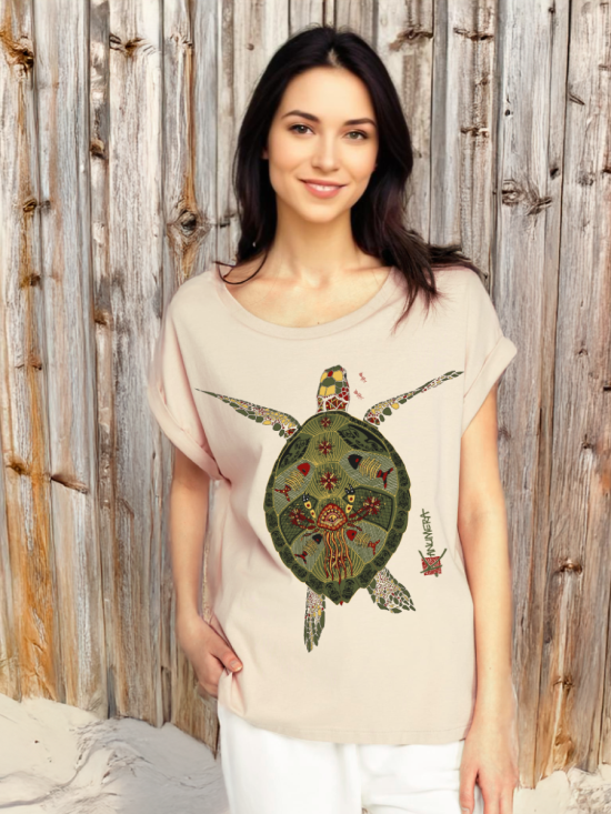 Turtle Loose organic T-shirt