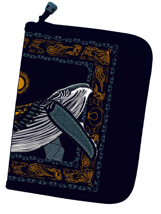 Pochette Carnet de Plongée La Baleine