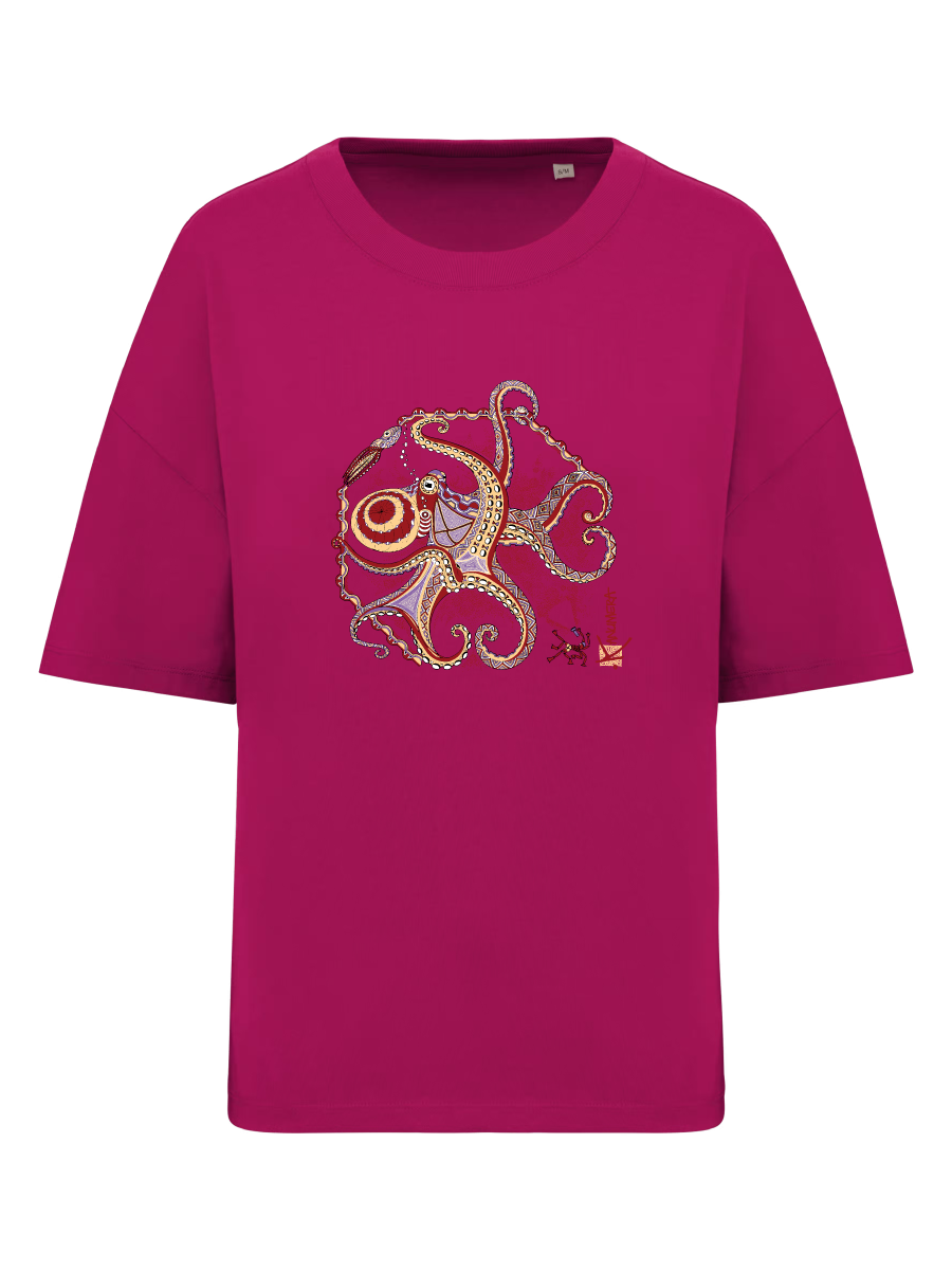 T-shirt Bio Ample La Pieuvre