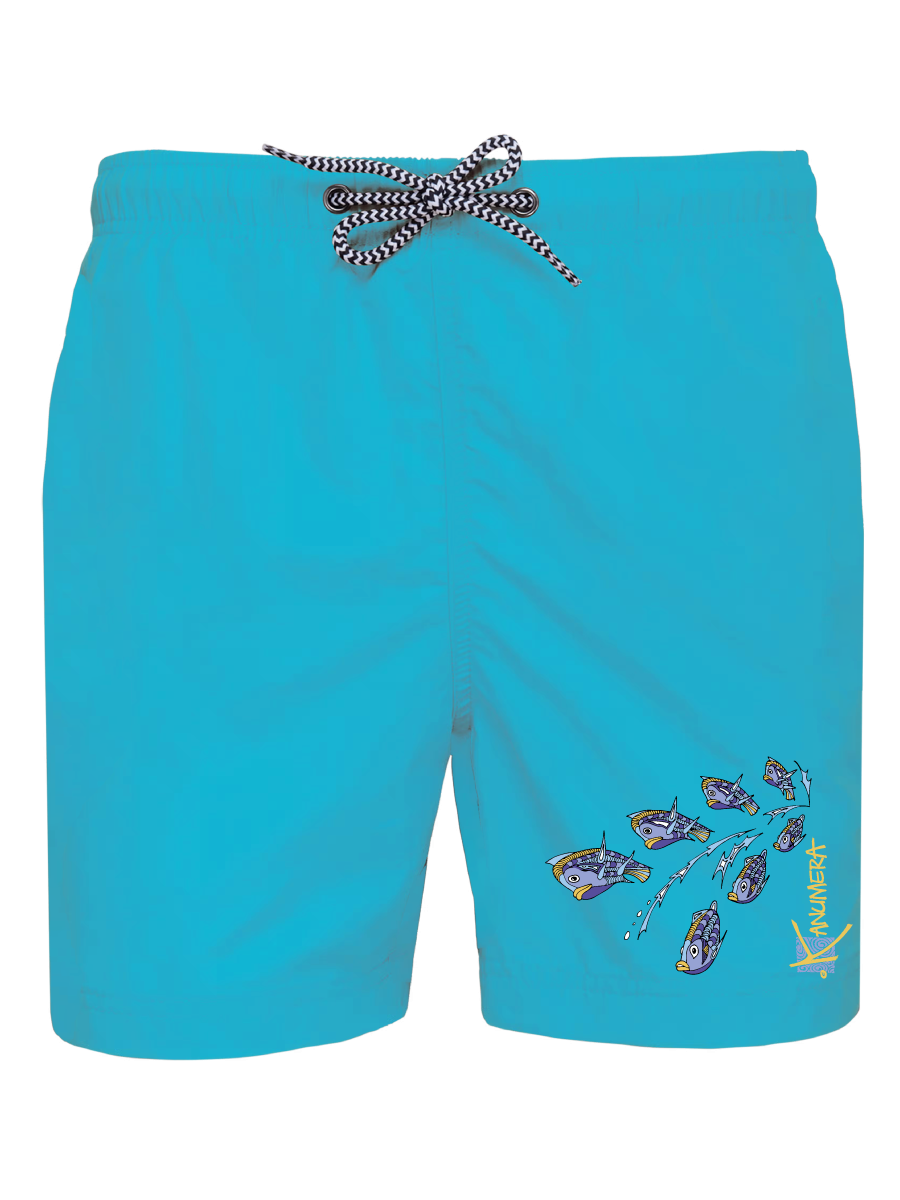 Short de Bain La Vague de Poissons