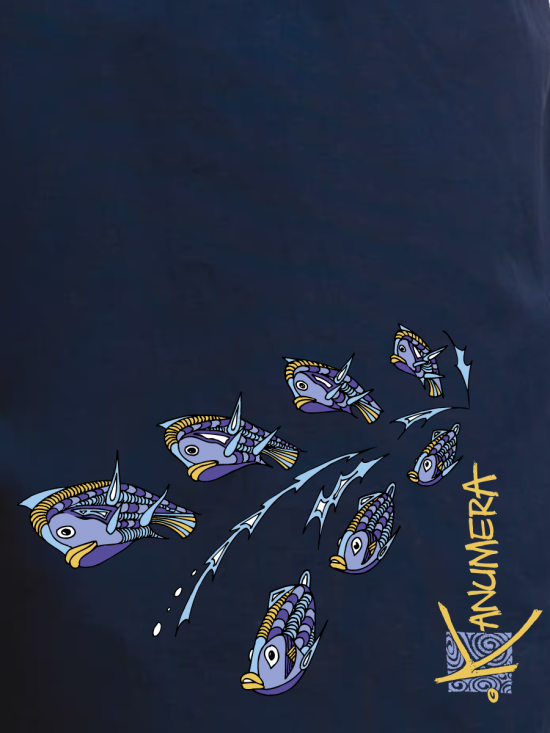 Short de Bain La Vague de Poissons