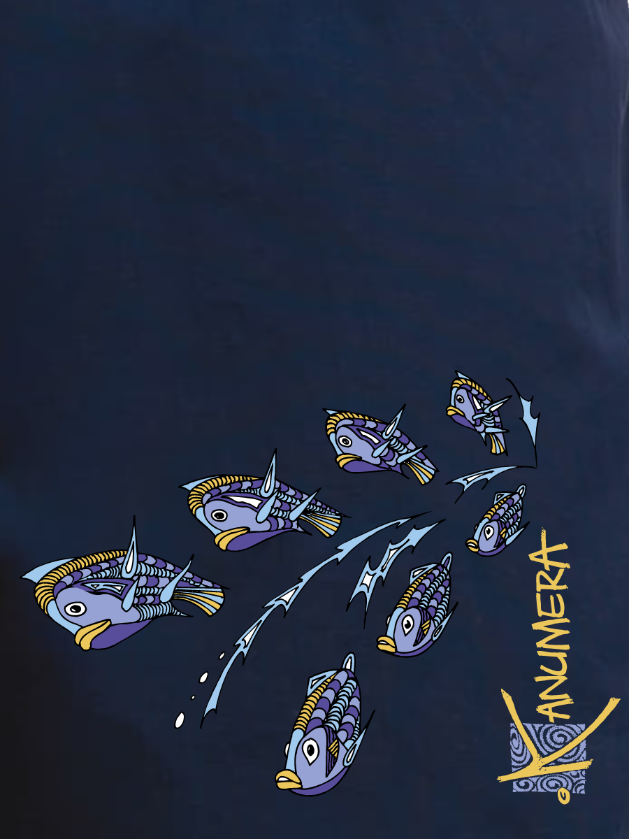 Short de Bain La Vague de Poissons