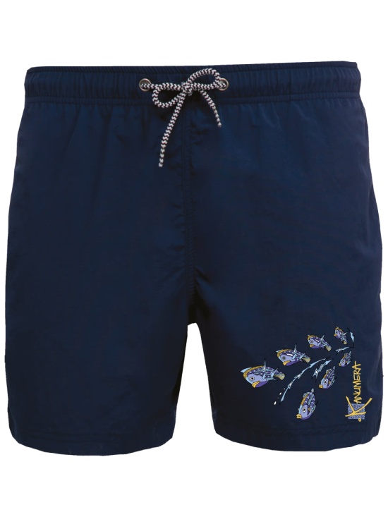 Short de Bain La Vague de Poissons