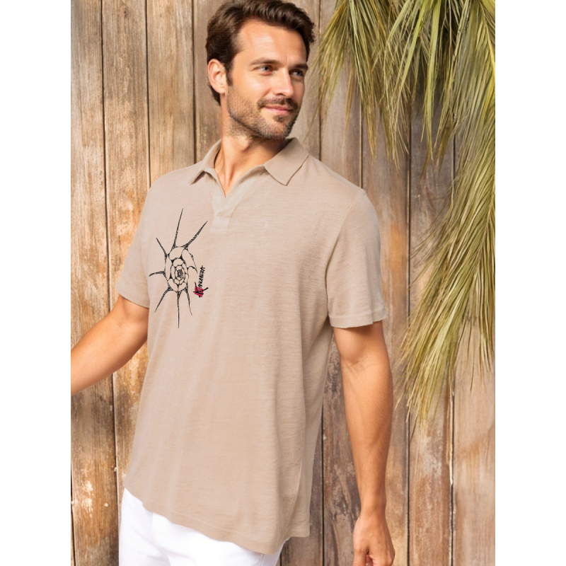 Polo en Lin Le Coquillage