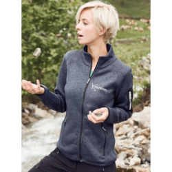 Veste Femme en Polaire tricoté L'Hippocampe Tatoo