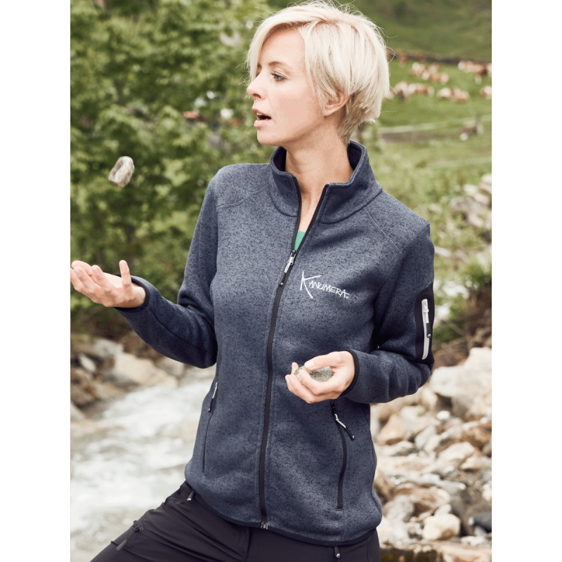 Veste Femme en Polaire tricoté L'Hippocampe Tatoo
