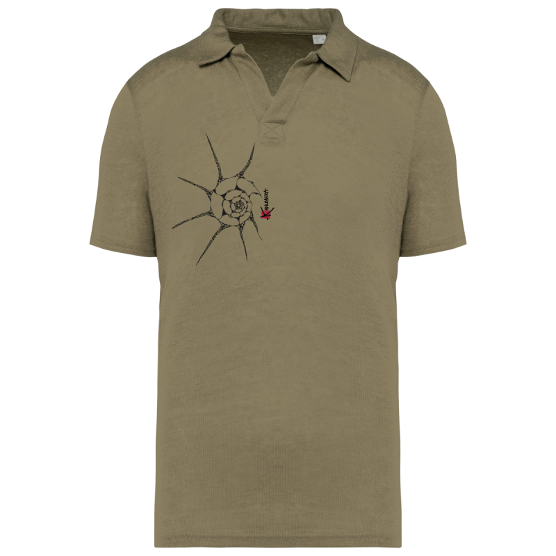 Polo en Lin Le Coquillage