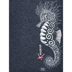 Veste Femme en Polaire tricoté L'Hippocampe Tatoo