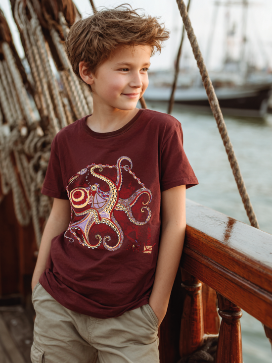 T-shirt Enfant La Pieuvre