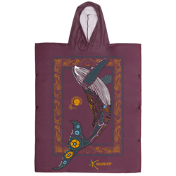 Whale Microfibre Poncho (Big Size)