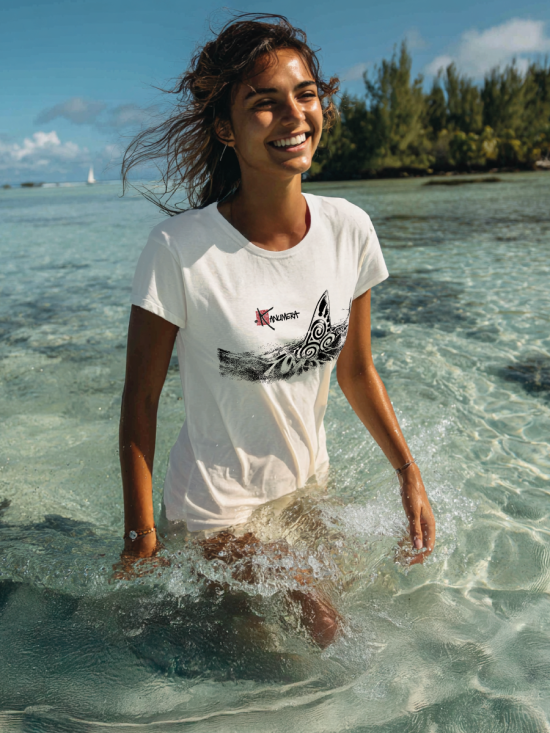 T-shirt bio Femme L'Onde