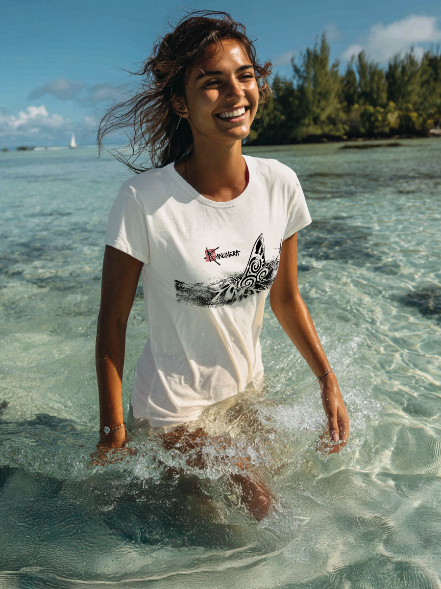 T-shirt bio Femme L'Onde