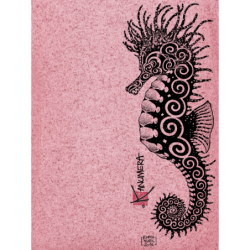 Veste Femme en Polaire tricoté L'Hippocampe Tatoo