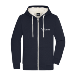 Veste à capuche doublée Sherpa Les Raies