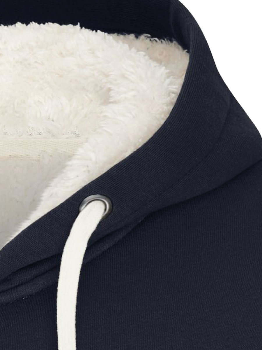 Veste à capuche doublée Sherpa Les Raies