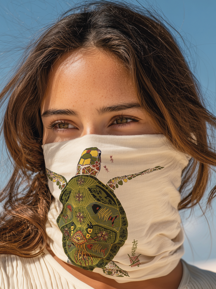 Bandeau Multi-fonctions en viscose La Tortue