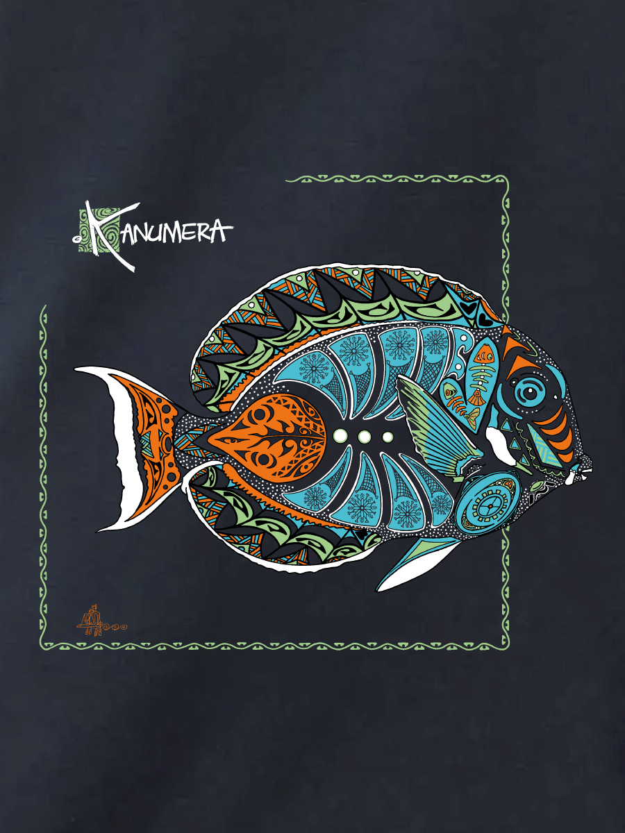 T-shirt bio Femme Poisson d'Achille