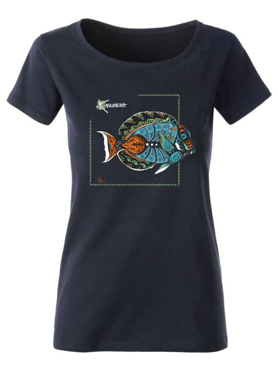 Achilles Fish Women’s Organic T-Shirt