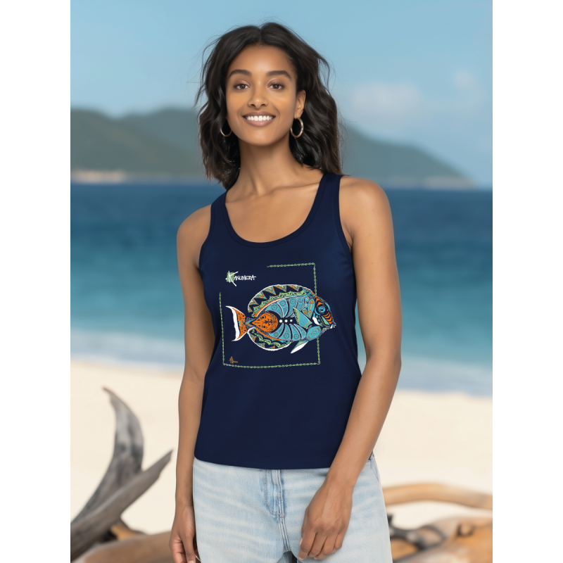 Fish Women’s Organic Tank Top