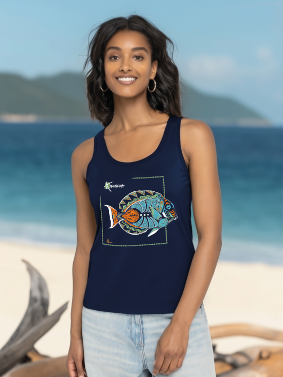 Fish Women’s Organic Tank Top