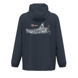 Coupe-vent imperméable quart-zip l'Onde