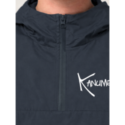 Coupe-vent imperméable quart-zip l'Onde