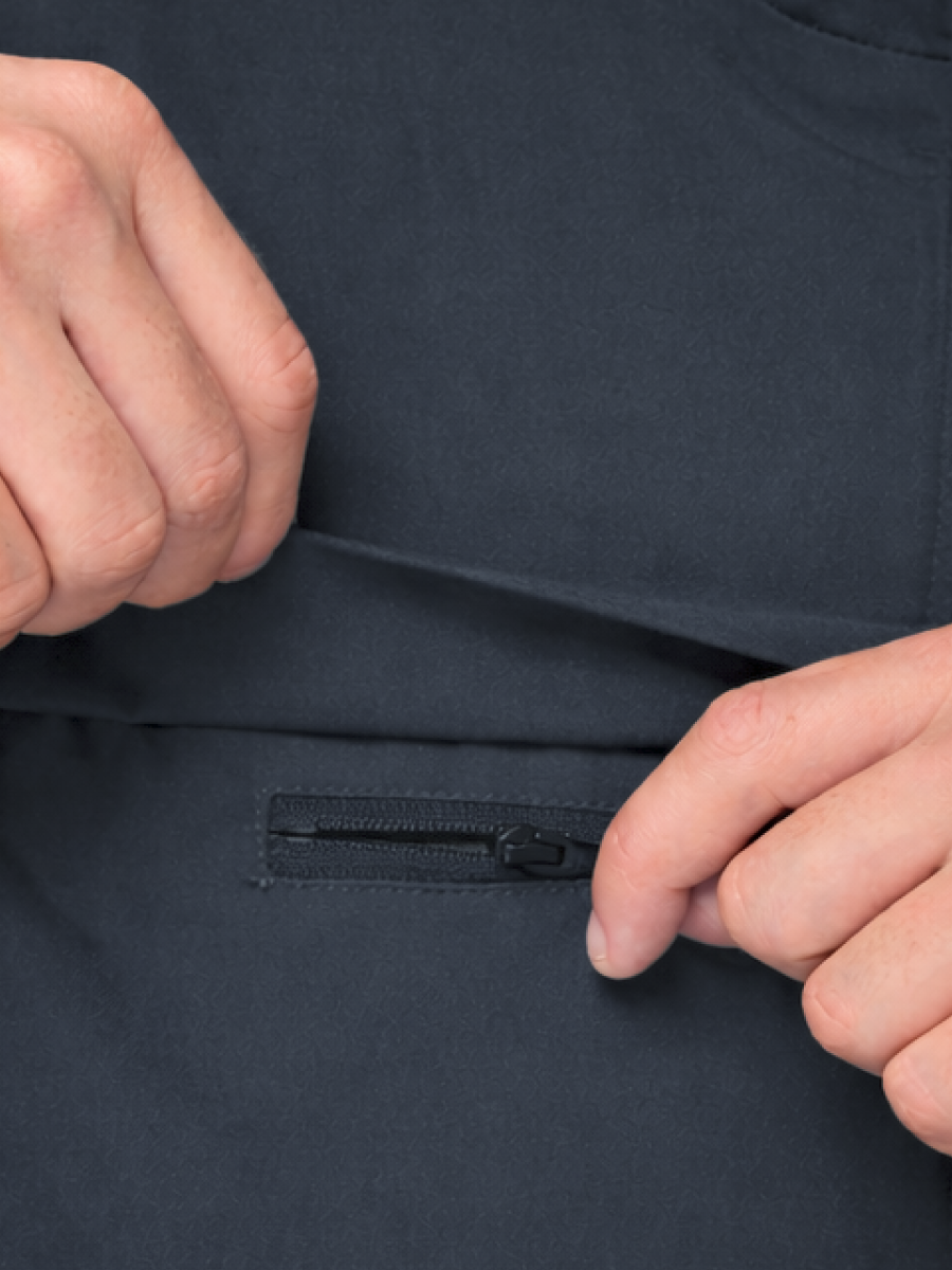 Coupe-vent imperméable quart-zip l'Onde