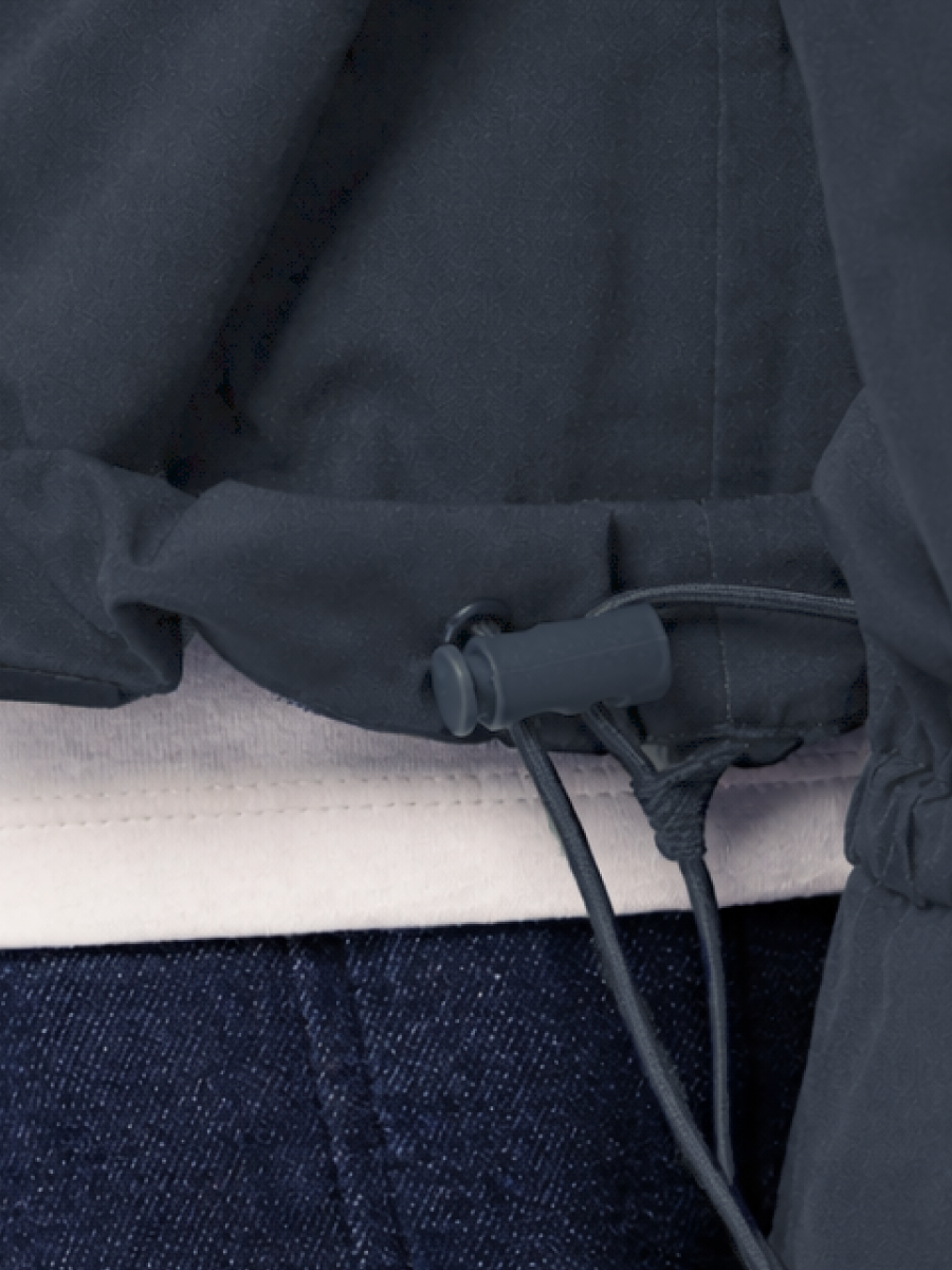 Coupe-vent imperméable quart-zip l'Onde