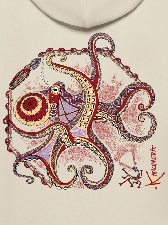Octopus Unisexe Organic Sweat Shirt