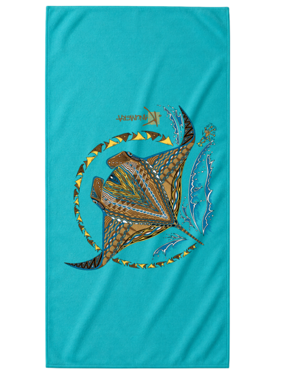 Manta Ray Microfiber Towel
