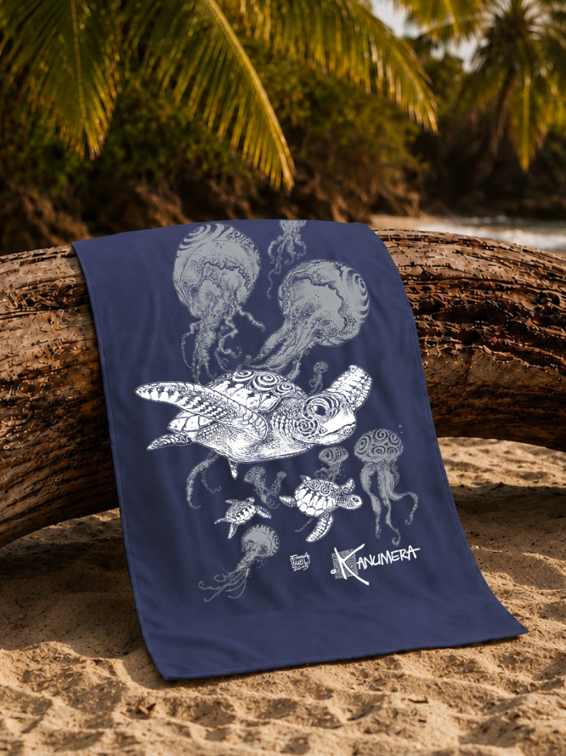 Serviette Microfibre Le Banquet des Tortues